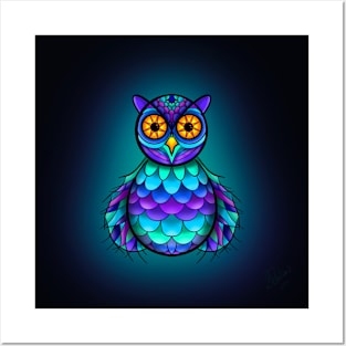 Owl Posters and Art